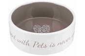 Hund - Trixie Pet's Home Ceramic Bowl Cream 0.8L 16cm - TX25054
