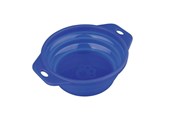 Hund - Trixie Travel bowl silicone 0.5 l/ø 14 cm - Assorted - TX25011