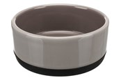 Hund - Trixie Ceramic Bowl Non-Slip Rubber Ring 400ml 12cm - TX24360