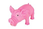 Hund - Trixie Pig animal sound latex/polyester fleece 17 cm - Assorted - TX35490