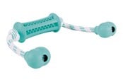 Hund - Trixie Denta Fun Stick with Rope - Mint Flavour 9x37cm - TX33771