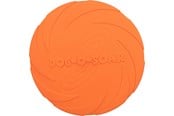 Hund - Trixie Dog Disc Frisbee Natural Rubber Orange 22cm - TX33502