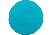Hund - Trixie Dog Disc Frisbee Natural Rubber Blue 18cm - TX33501
