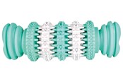 Hund - Trixie Denta Fun Bone Tyggeleke i Naturgummi med Myntesmak Stor 15cm - TX32944