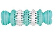 Hund - Trixie Denta Fun Bone Tyggeleke i Naturgummi med Myntesmak Medium 11cm - TX32943