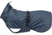 Hund - Trixie BE NORDIC Husum Hunderegnfrakk Mørkeblå Størrelse S: Mageomkrets 34-53cm Rygglengde: 35cm - 680212