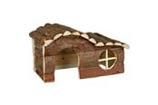Smådyr - Trixie House Hanna Natural Wooden Shelter Small Animals 31x19x19cm - TX62052