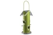 Fuglebur, -hus & tilbehør - Trixie Bird feeder metal/plastic 800 ml/25 cm green - TX55633