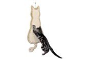 Katt - Trixie Scratching board cat sisal rug/plush catnip 35 × 69 cm beige - TX43112