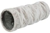 Katt - Trixie Playing tunnel plush ø 22 × 60 cm grey - TX42982