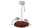 Katt - Trixie Mice on springs plush catnip ø 15 × 22 cm - TX4070
