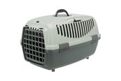 Hund - Trixie Be Eco Capri 1 transport box XS: 32 × 31 × 48 cm anthracite/grey-green - TX39805