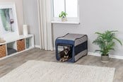 Hund - Trixie Hundebur Twister sammenleggbart polyester pop-up reisebur liten-middels 50x52x76cm - TX39693