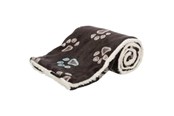 Hund - Trixie Jimmy blanket soft plush 100 × 70 cm taupe/beige - TX37617