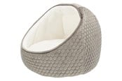 Hund - Trixie Livia cave ø 55 × 45 cm taupe/cream - TX36350