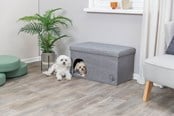 Hund - Trixie Kimy Soft Edition sammenleggbar kjæledyrhule 72x40x40cm - 36315
