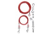 Hund - Trixie Tie out cable with pulley 15 m red - TX2293