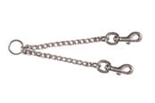 Hund - Trixie Twin chain coupler XS–M: 42 cm/2.0 mm - TX2251