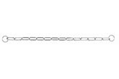 Hund - Trixie Chain Collar XL 62cm 4mm - TX2152