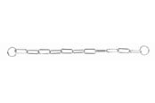Hund - Trixie Chain Collar M 46cm 3mm - TX2148