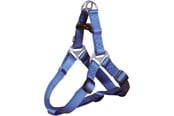 Hund - Trixie Premium One Touch harness L: 65–80 cm/25 mm royal blue - TX204602