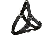 Hund - Trixie Premium One Touch harness M: 50–65 cm/20 mm black - TX204501