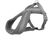 Hund - Trixie Premium touring harness XS–S: 30–55 cm/15 mm graphite - TX203616