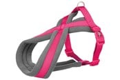 Hund - Trixie Premium touring harness XS–S: 30–55 cm/15 mm fuchsia - TX203611