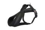 Hund - Trixie Premium touring harness XS–S: 30–55 cm/15 mm black - TX203601