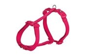 Hund - Trixie Premium H-harness S–M: 42–60 cm/15 mm fuchsia - TX203311