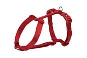 Hund - Trixie Premium H-harness S–M: 42–60 cm/15 mm red - TX203303
