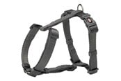 Hund - Trixie Premium H-harness XS–S: 30–44 cm/10 mm graphite - TX203216