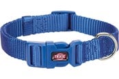 Hund - Trixie Premium collar S: 25–40 cm/15 mm royal blue - TX202202