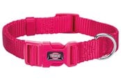 Hund - Trixie Premium collar XXS–XS: 15–25 cm/10 mm fuchsia - TX202111