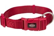 Hund - Trixie Premium Collar Red L–XL 40-65cm/25mm - TX201703