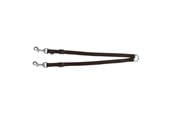 Hund - Trixie Premium dual leash coupler XS–M: 40–70 cm/15 mm black - TX201101