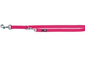 Hund - Trixie Premium adjustable leash XS–S: 2.00 m/15 mm fuchsia - TX200411