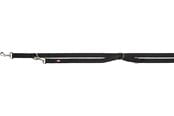 Hund - Trixie Premium adjustable lead XS–S: 2.00 m/15 mm black - TX200401