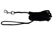 Hund - Trixie Tracking leash round S–M: 15 m/ø 5 mm black - TX19771
