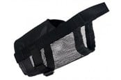 Hund - Trixie Muzzle with net insert polyester XS–S black - TX19261