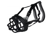 Hund - Trixie Muzzle Flex muzzle rubber M black - TX17612