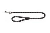 Hund - Trixie Cavo lead L–XL: 1.00 m/ø 18 mm black/graphite - TX144220
