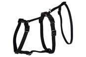 Hund - Trixie Panic Harness Stay XS–S: 30–40 cm/10 mm black - TX13091