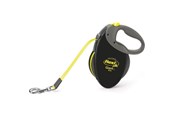 Hund - Flexi - Leash Giant L 8M Tape Black/Neon Yellow Max 50Kg - (600.7782) - H78794