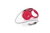 Hund - Flexi New CLASSIC XS Cord Leash 3m 8kg Red - H7840R
