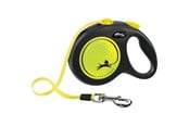Hund - Flexi New Neon yellow leash L 5M 50KG - H7832