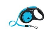Hund - Flexi New Neon S Tape 5 m (black/neon blue) - H7831L