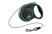 Hund - Flexi Black Design XS leash 3 m 8 kg blue - H78011L