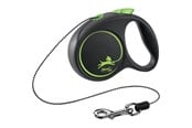 Hund - Flexi Black Design XS leash 3 m 8 kg green - H78011G