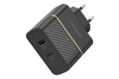 Mobil - Adaptere og ladere - OtterBox EU Wall Charger 30W - USB-C 18W + USB-A 12W USB-PD - black - 78-52723